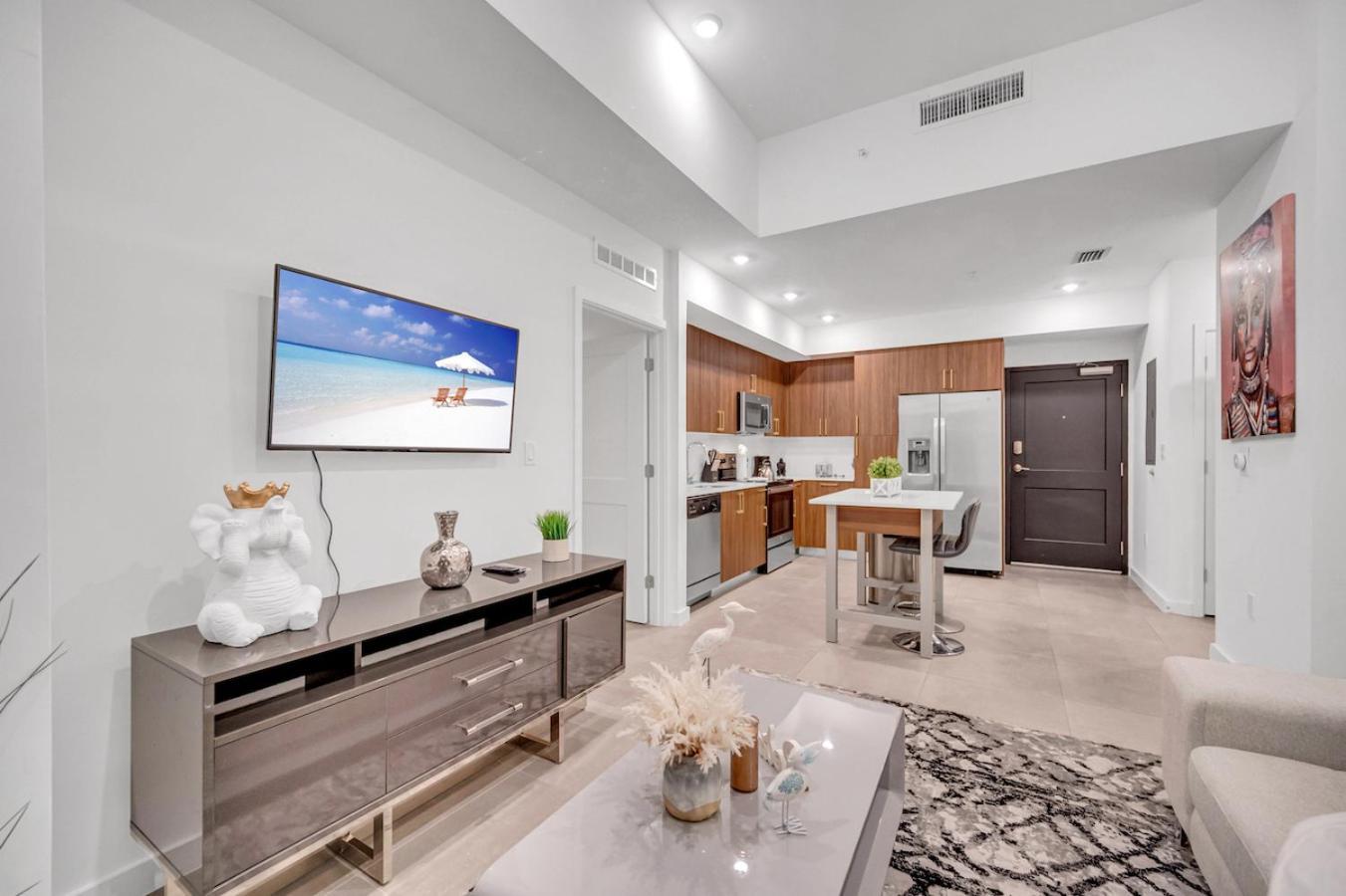 Modern Unit In The Heart Of Downtown Miami With Free Parking Exterior foto